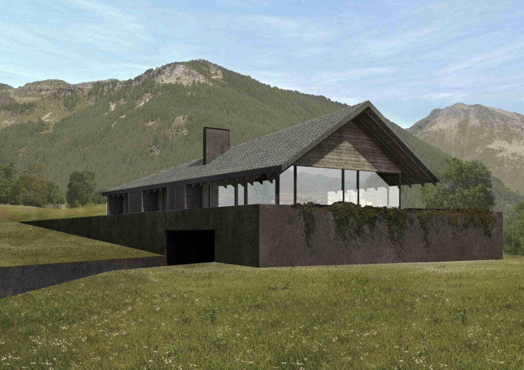 Private House - Gordona, Italy. 2020 / concept design